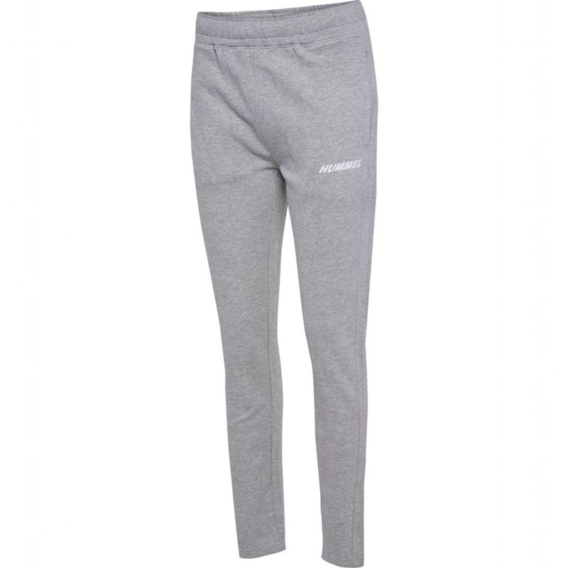 Dámské Kalhoty Hummel Elemental Tapered Šedé | 583447-579