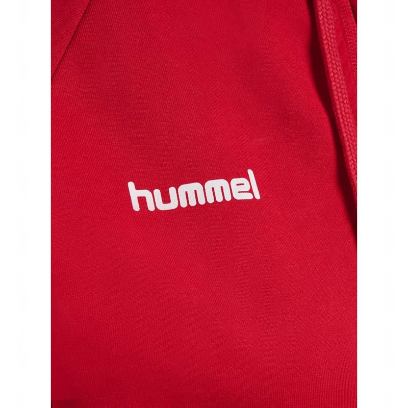Dámské Kalhoty Hummel Go Cotton Zip Červené | 885534-550