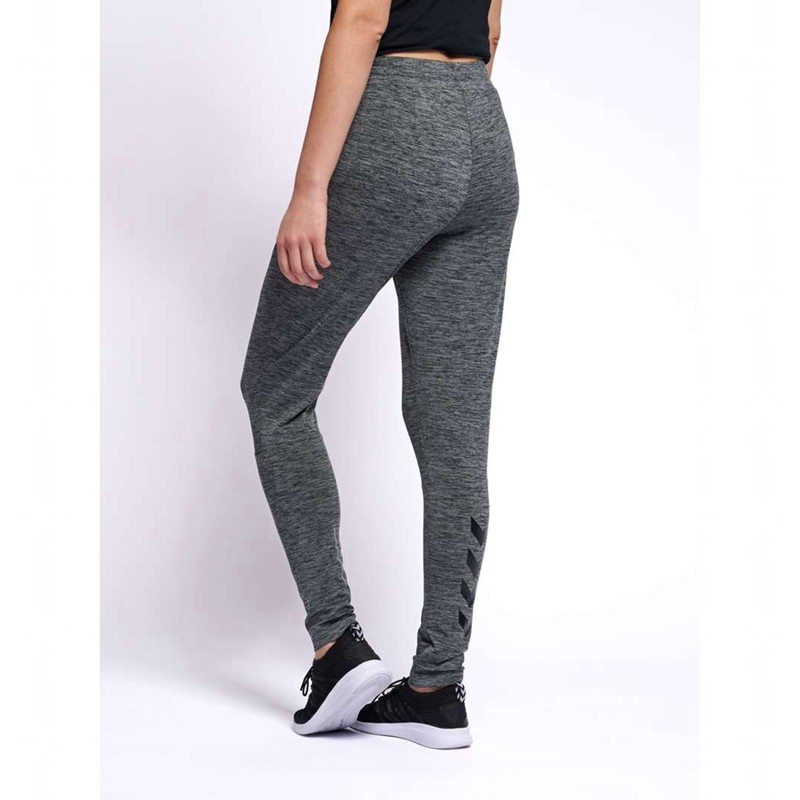 Dámské Kalhoty Hummel Selby Tapered Šedé | 926712-193