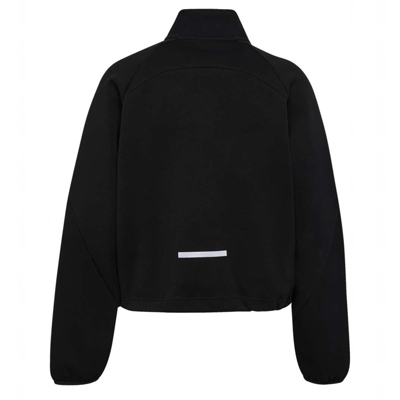 Dámské Kalhoty Hummel Tech Fleece Boxy Half Zip Černé | 431700-885