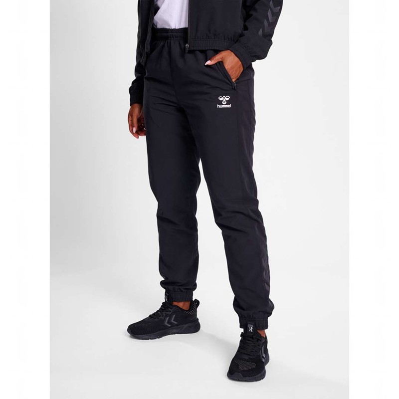 Dámské Kalhoty Hummel Travel Woven Černé | 378316-134