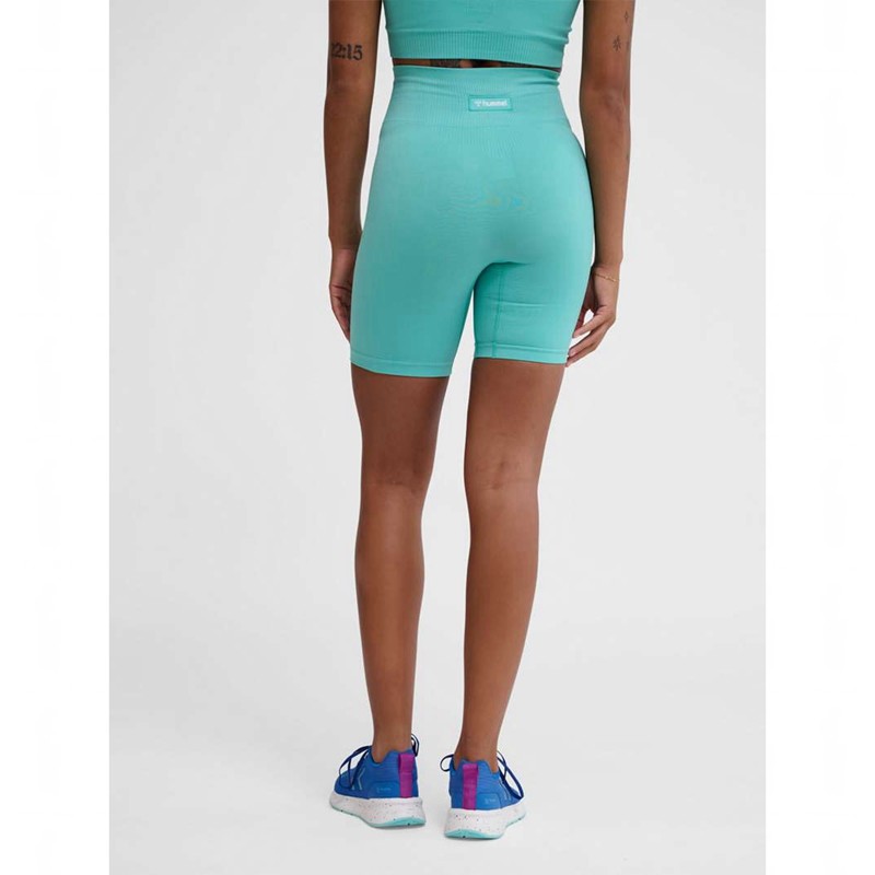 Dámské Kraťasy Hummel Alive Seamless High Waist Blankyt | 796917-868