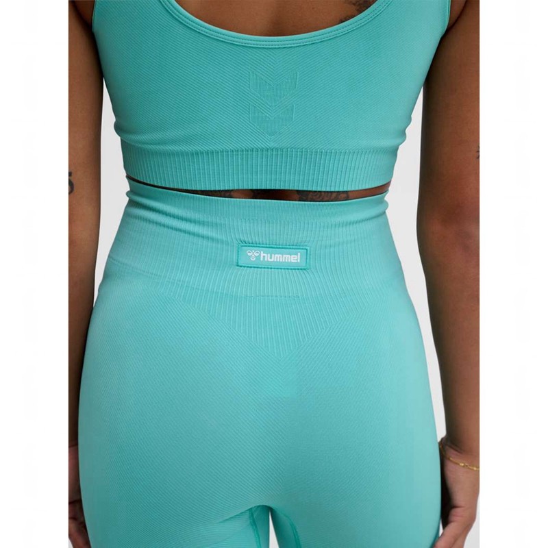 Dámské Kraťasy Hummel Alive Seamless High Waist Blankyt | 796917-868