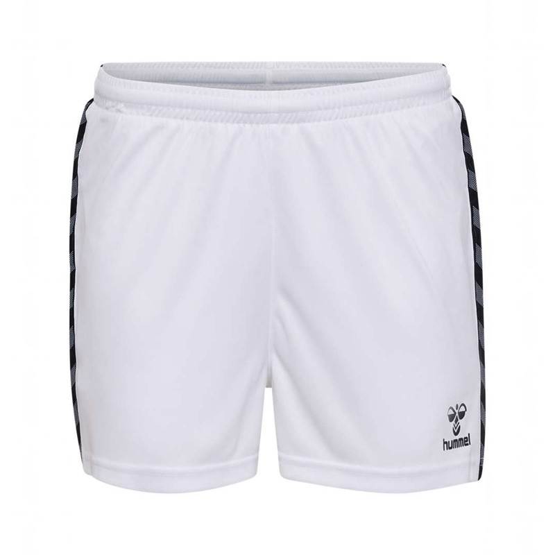 Dámské Kraťasy Hummel Authentic Pl Bílé | 526130-341