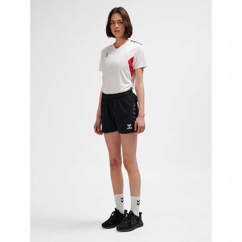 Dámské Kraťasy Hummel Authentic Woven Černé | 129872-982