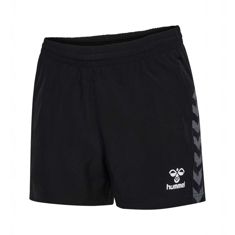 Dámské Kraťasy Hummel Authentic Woven Černé | 129872-982