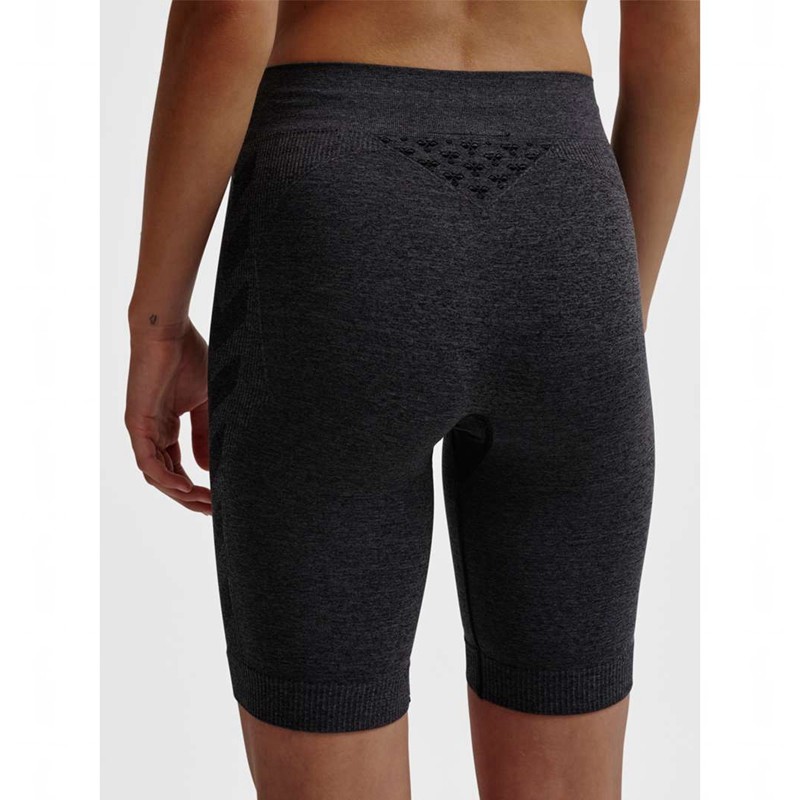 Dámské Kraťasy Hummel Ci Seamless Cycling Černé | 916045-773