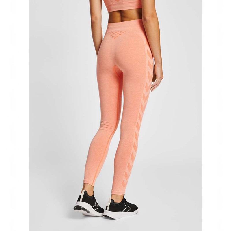 Dámské Kraťasy Hummel Ci Seamless Mid Waist Koralove | 190182-228