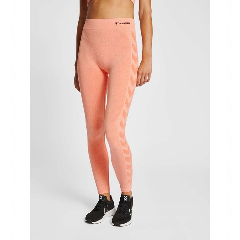 Dámské Kraťasy Hummel Ci Seamless Mid Waist Koralove | 190182-228