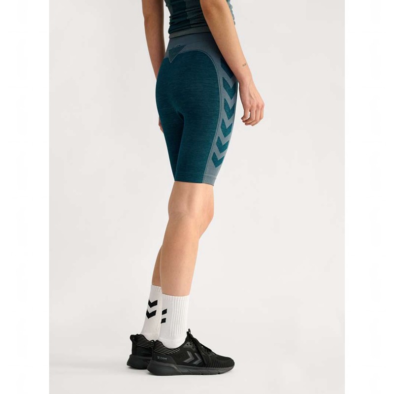 Dámské Kraťasy Hummel Clea Seamless Cycling Blankyt | 862192-565