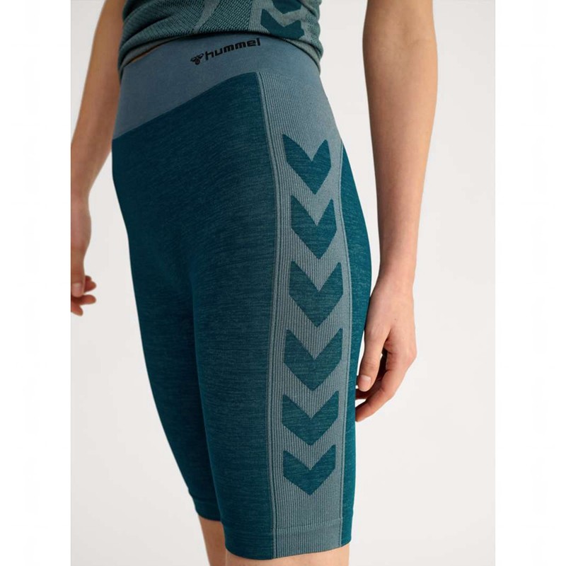 Dámské Kraťasy Hummel Clea Seamless Cycling Blankyt | 862192-565