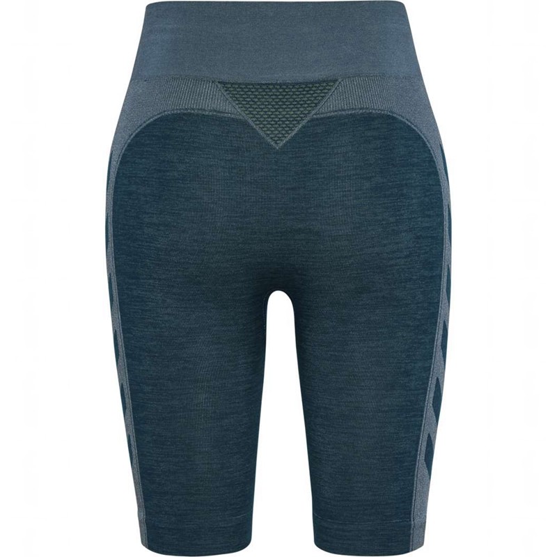 Dámské Kraťasy Hummel Clea Seamless Cycling Blankyt | 862192-565