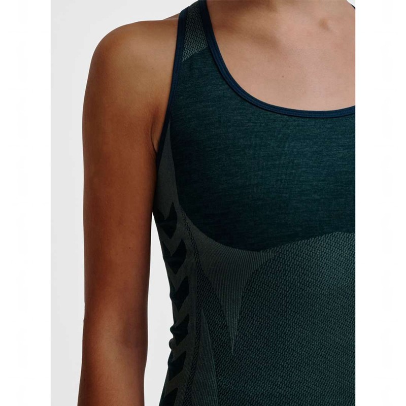Dámské Kraťasy Hummel Clea Seamless Zelene | 794960-426