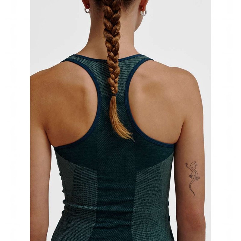 Dámské Kraťasy Hummel Clea Seamless Zelene | 794960-426