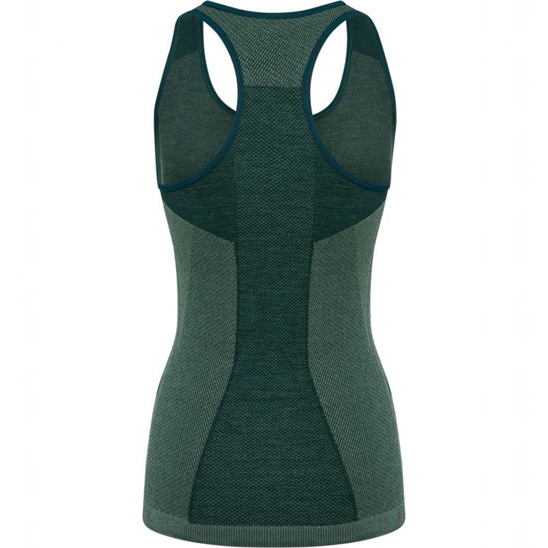 Dámské Kraťasy Hummel Clea Seamless Zelene | 794960-426