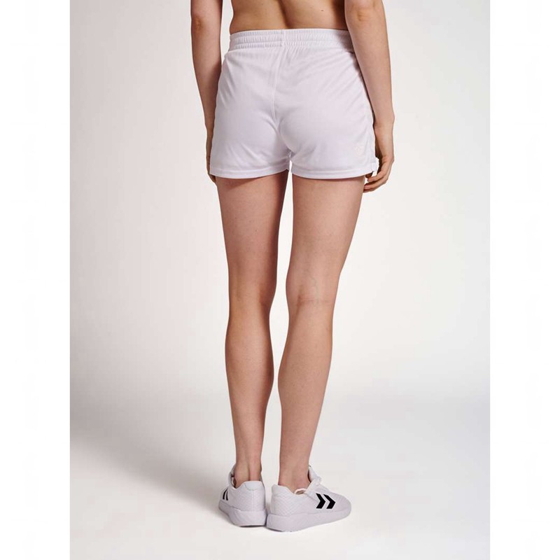 Dámské Kraťasy Hummel Core Xk Poly Bílé | 527498-197