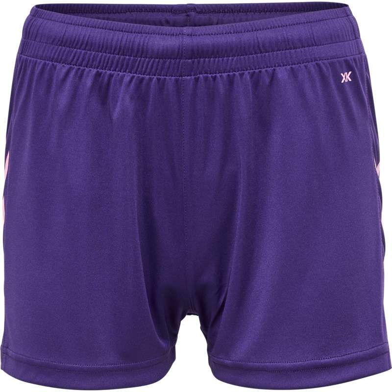 Dámské Kraťasy Hummel Core Xk Poly Fialové | 349869-601