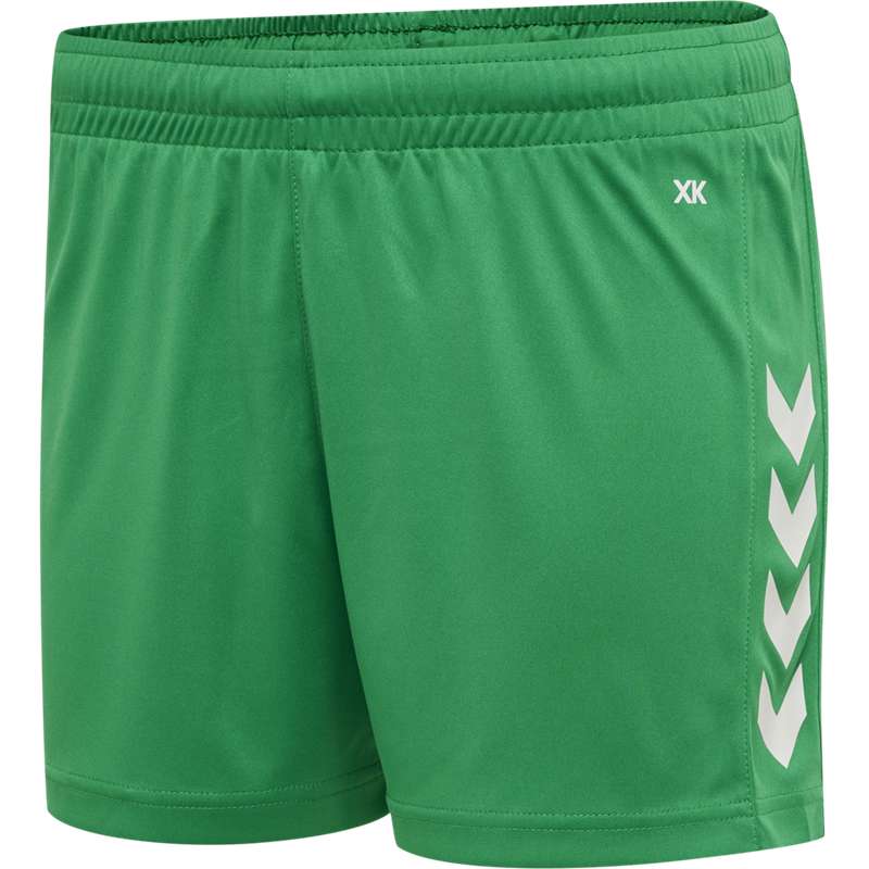 Dámské Kraťasy Hummel Core Xk Poly Zelene | 756297-316