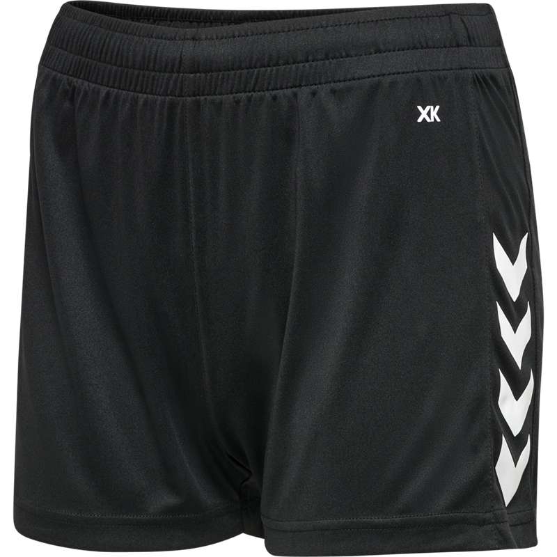 Dámské Kraťasy Hummel Core Xk Poly Černé | 473689-398