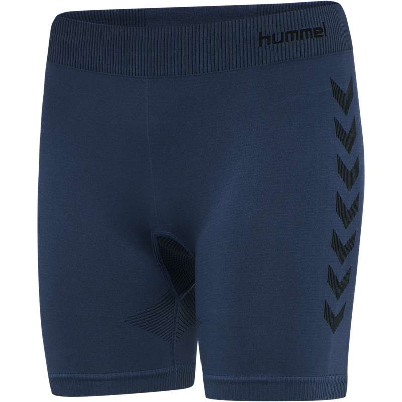 Dámské Kraťasy Hummel First Seamless Tr Sht Tigh W Tmavě Blankyt | 332393-371