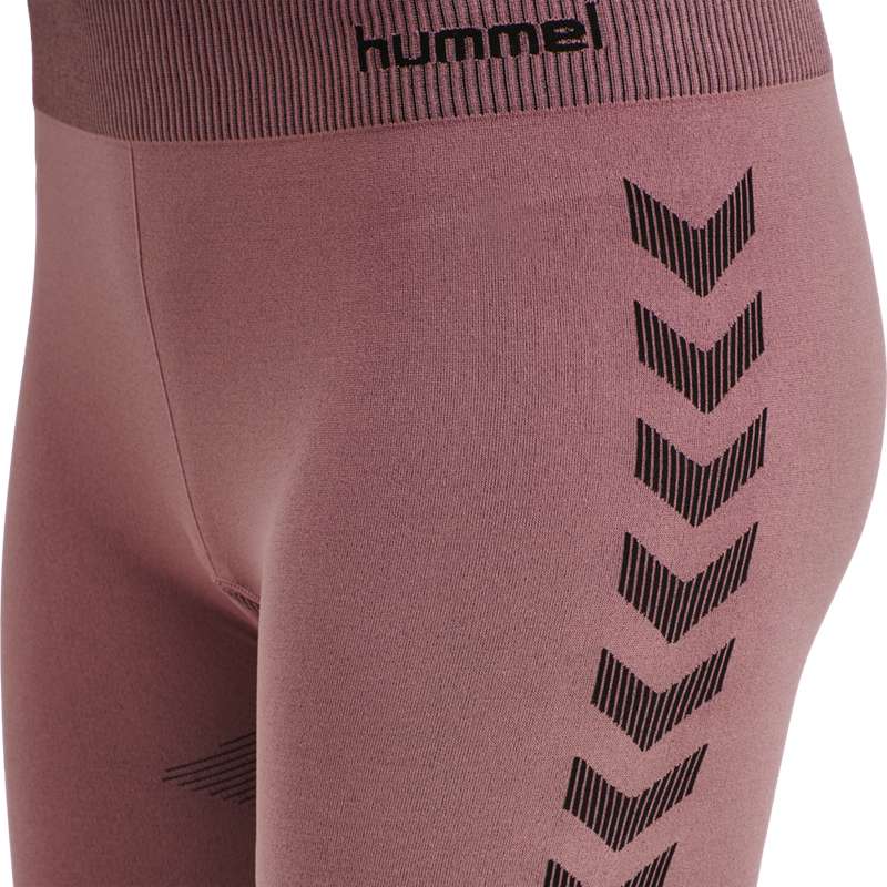 Dámské Kraťasy Hummel First Seamless Tr Sht Tigh W Růžové | 240231-180