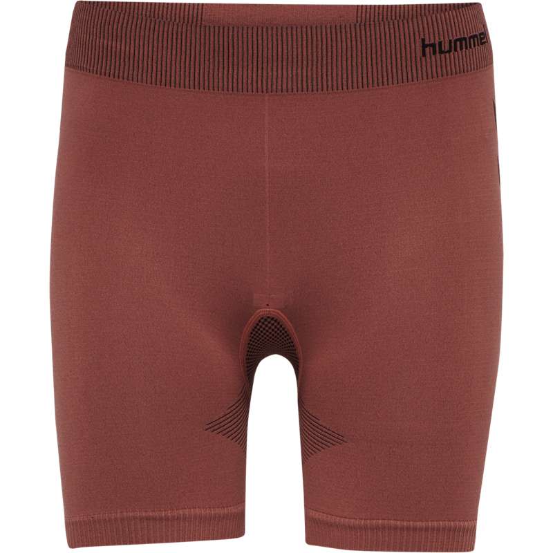 Dámské Kraťasy Hummel First Seamless Tr Sht Tigh W Červené | 265057-070
