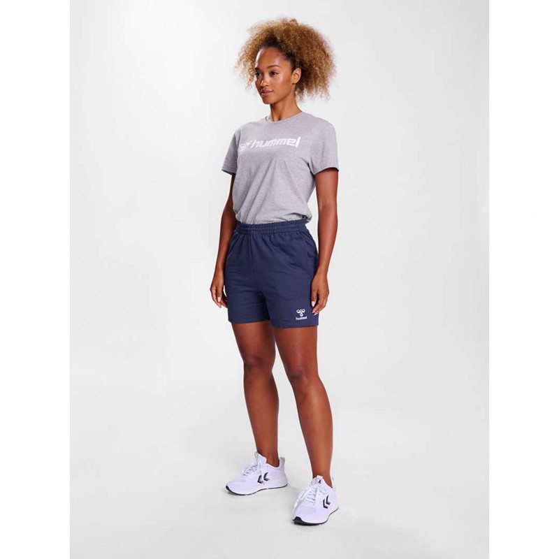 Dámské Kraťasy Hummel Go 2.0 Sweat Tmavě Blankyt | 869173-987