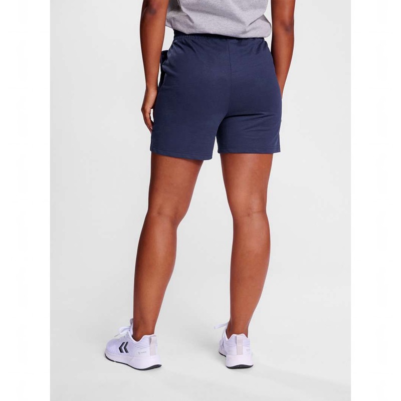 Dámské Kraťasy Hummel Go 2.0 Sweat Tmavě Blankyt | 869173-987