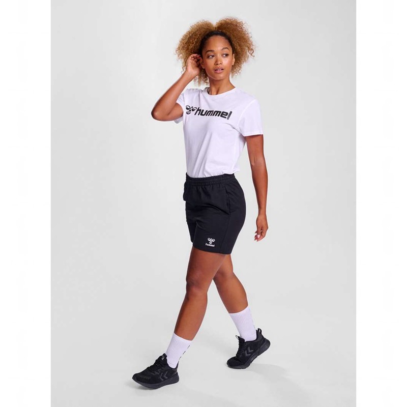 Dámské Kraťasy Hummel Go 2.0 Sweat Černé | 485867-842