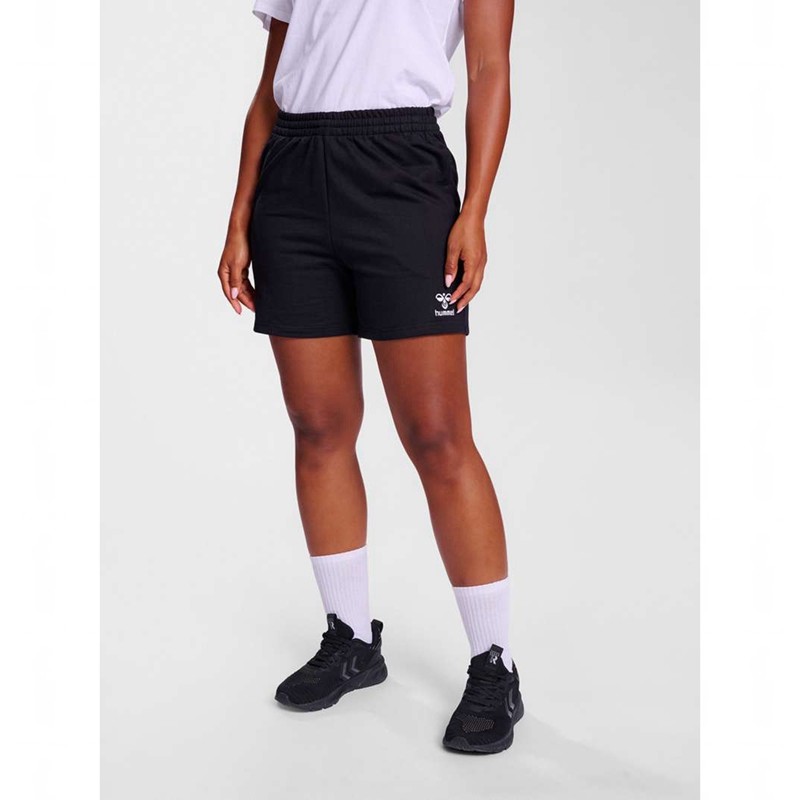 Dámské Kraťasy Hummel Go 2.0 Sweat Černé | 485867-842