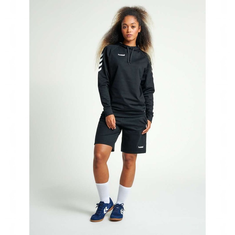 Dámské Kraťasy Hummel Go Cotton Bermuda Černé | 829885-237