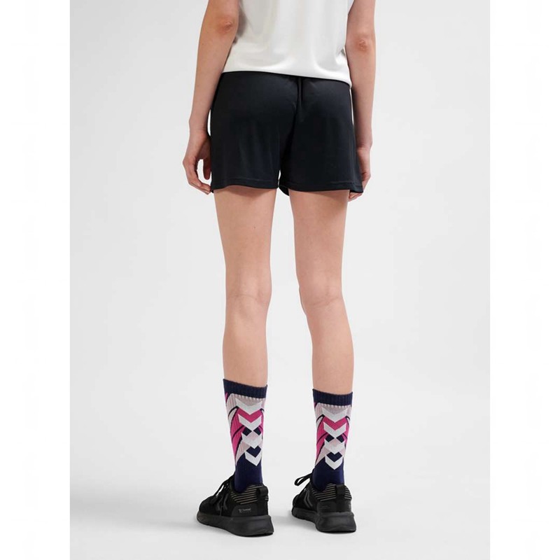 Dámské Kraťasy Hummel Graphic Universe Černé | 393268-351