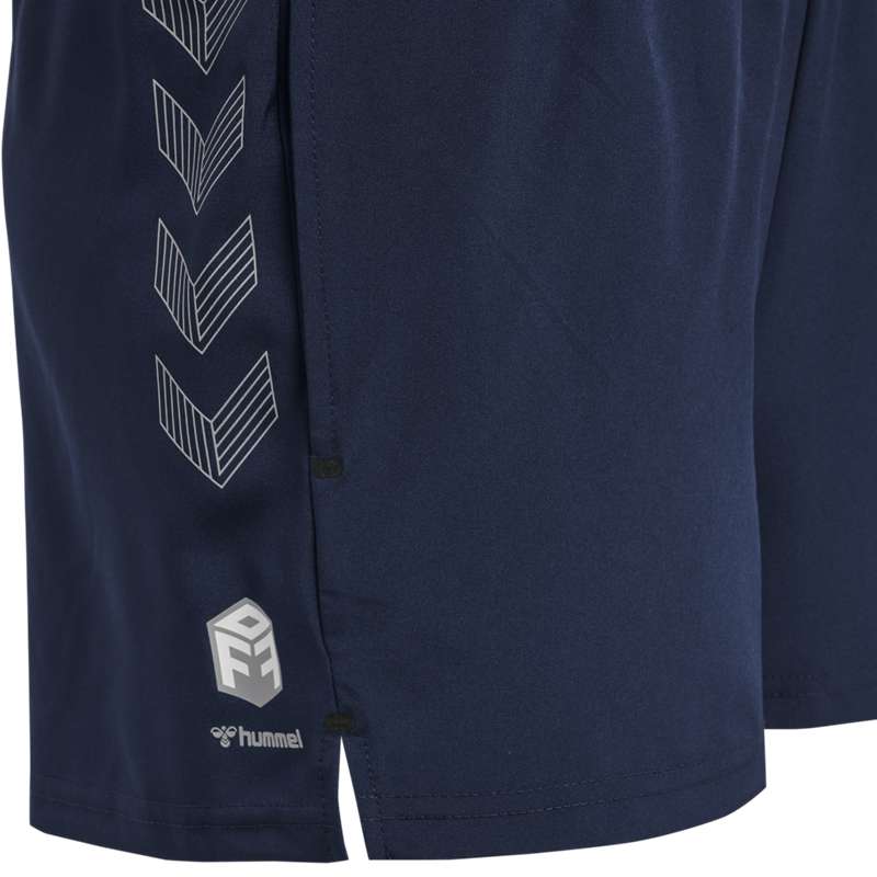 Dámské Kraťasy Hummel Move Grid Woven Tmavě Blankyt | 783813-140