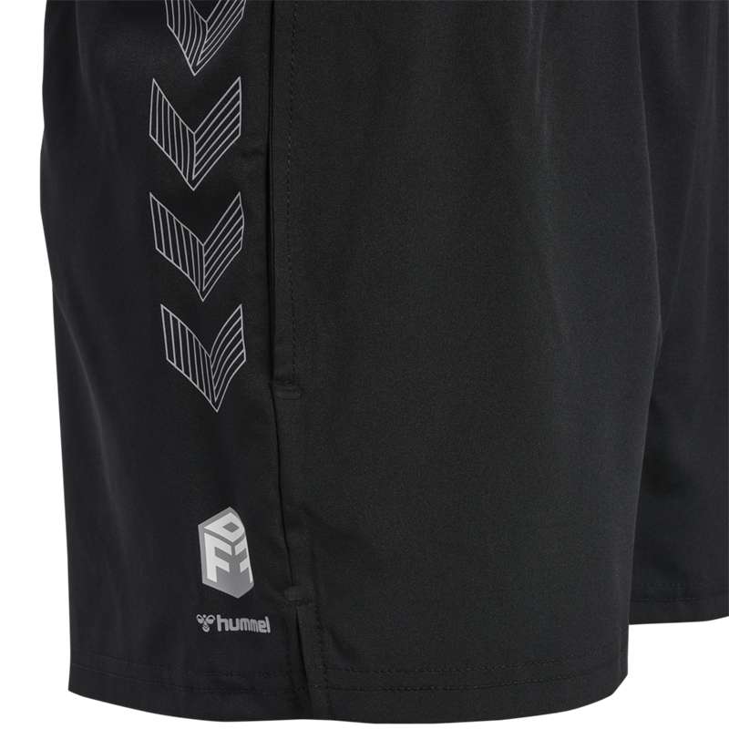 Dámské Kraťasy Hummel Move Grid Woven Černé | 590316-404