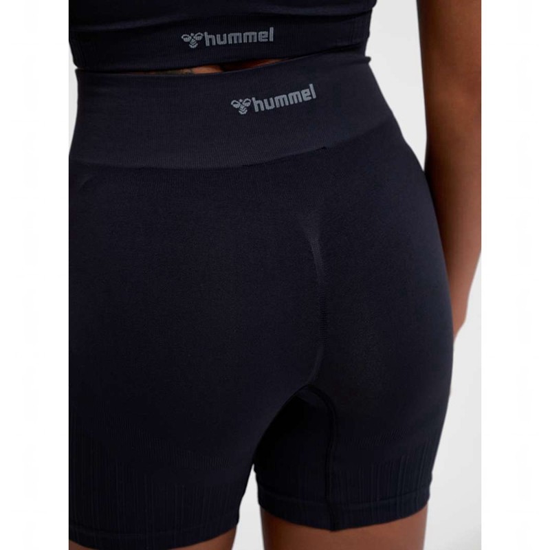 Dámské Kraťasy Hummel Mt Define Seaml Scrunch Černé | 528884-420