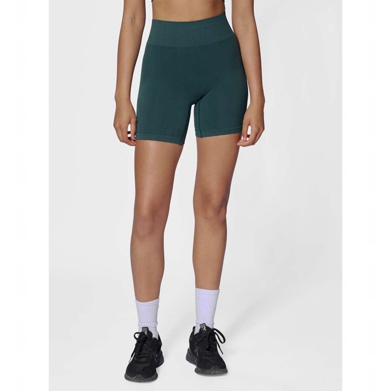 Dámské Kraťasy Hummel Mt Define Seaml Scrunch Zelene | 834915-727