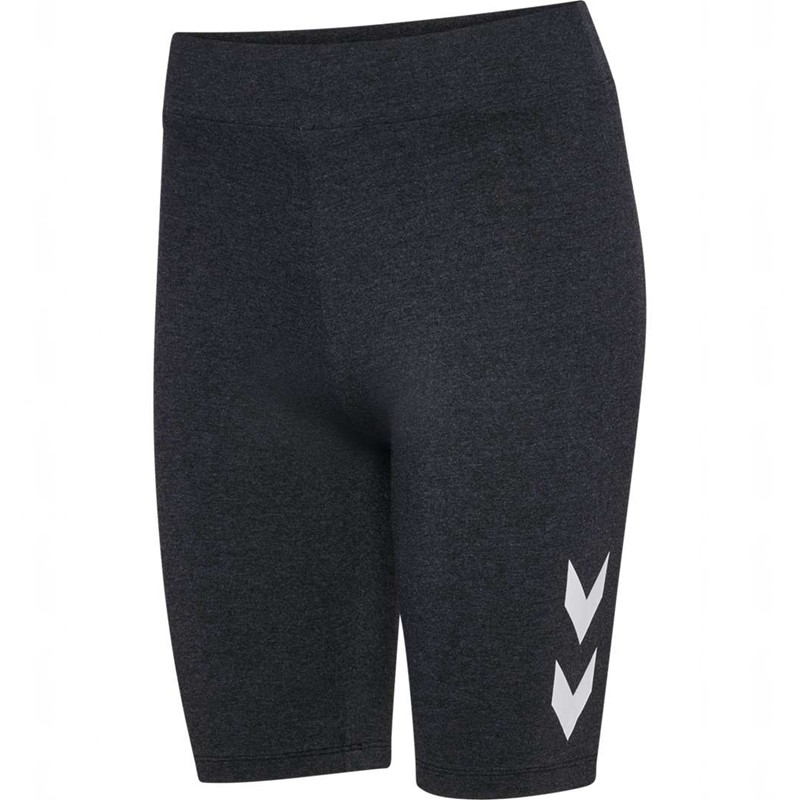 Dámské Kraťasy Hummel Pulse Logo Mw Tights Černé | 256003-160
