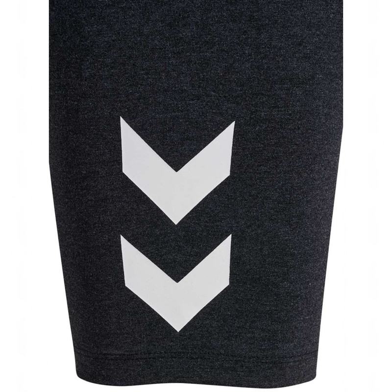 Dámské Kraťasy Hummel Pulse Logo Mw Tights Černé | 256003-160