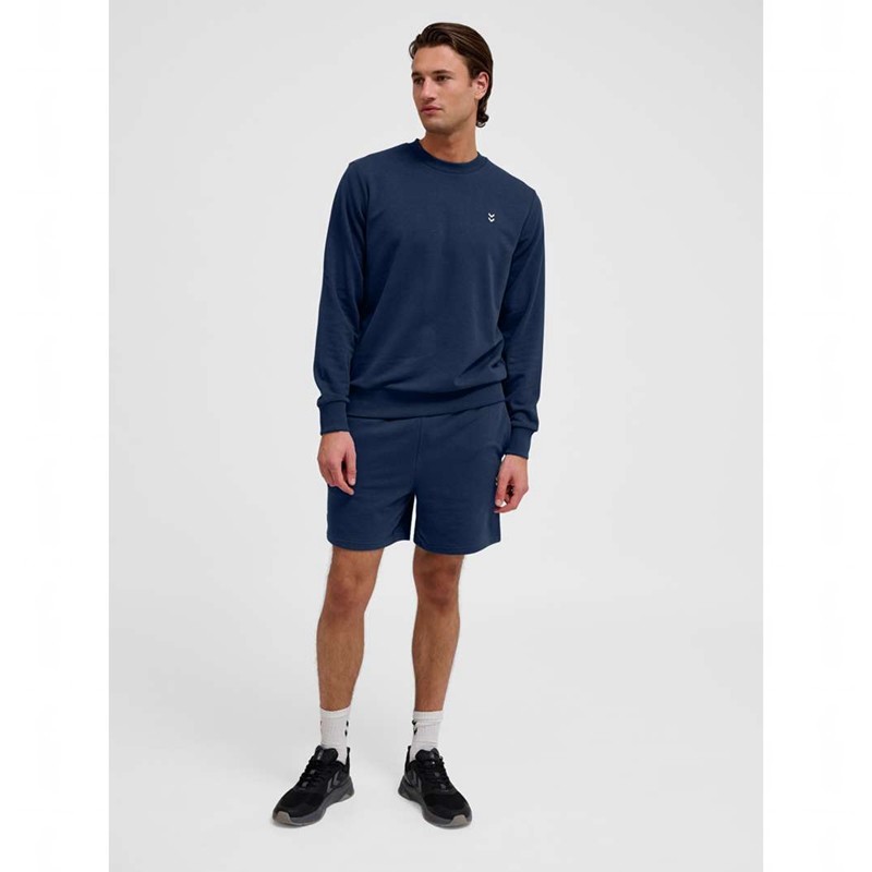 Dámské Kraťasy Hummel Pulse Sweat Tmavě Blankyt | 819785-244