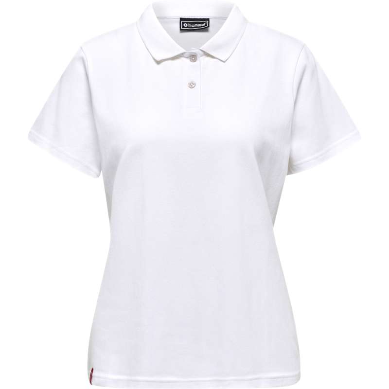 Dámské Kraťasy Hummel Red Classic Polo Bílé | 023891-449