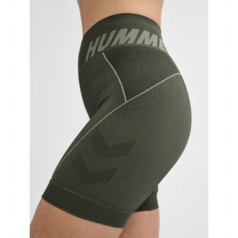 Dámské Kraťasy Hummel Te Christel Seamless Zelene | 976318-739