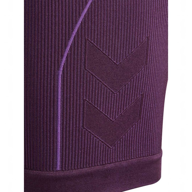 Dámské Kraťasy Hummel Te Christel Seamless Fialové | 751133-643