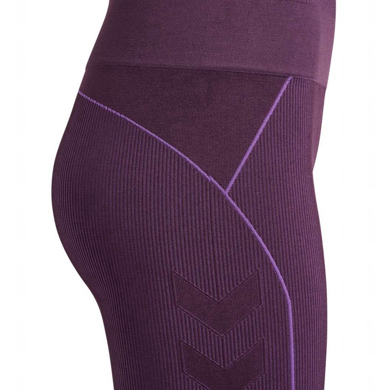 Dámské Kraťasy Hummel Te Christel Seamless Fialové | 751133-643