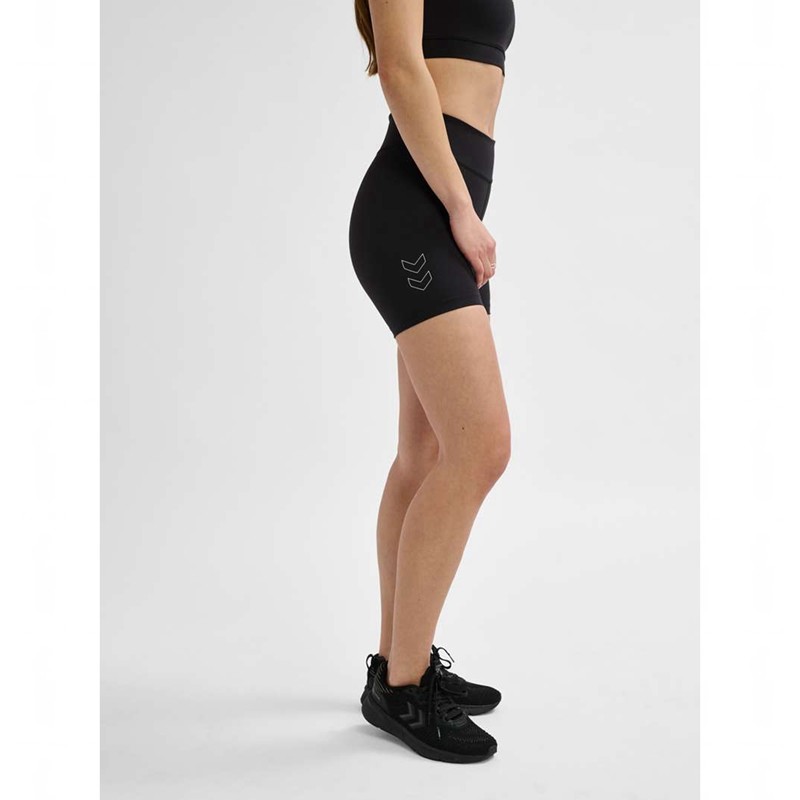 Dámské Kraťasy Hummel Te Fundamental Mw Tight Černé | 596279-664