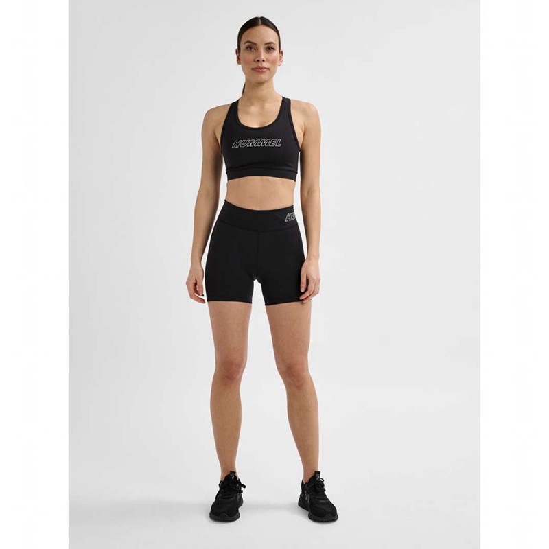 Dámské Kraťasy Hummel Te Fundamental Mw Tight Černé | 596279-664