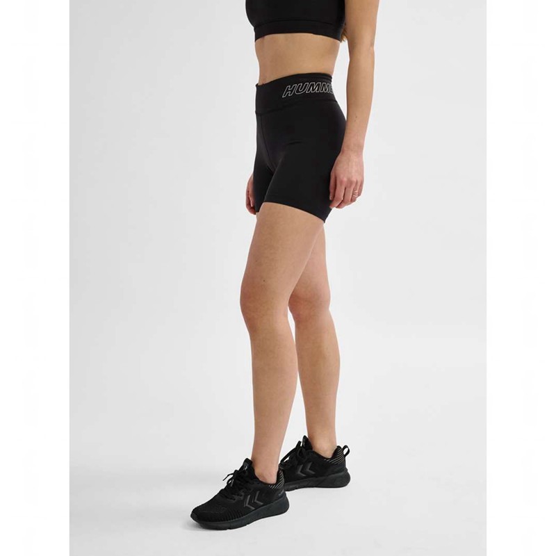 Dámské Kraťasy Hummel Te Fundamental Mw Tight Černé | 596279-664