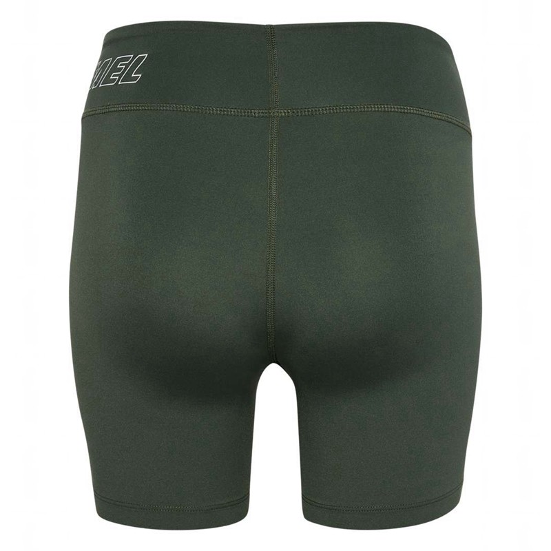 Dámské Kraťasy Hummel Te Fundamental Mw Tight Zelene | 148285-200