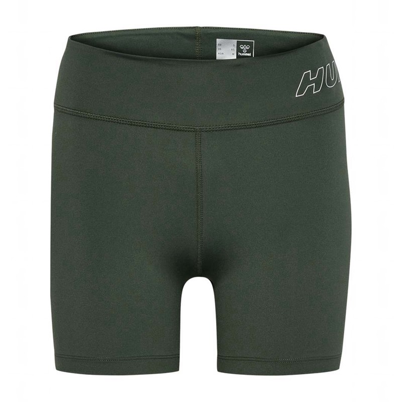 Dámské Kraťasy Hummel Te Fundamental Mw Tight Zelene | 148285-200