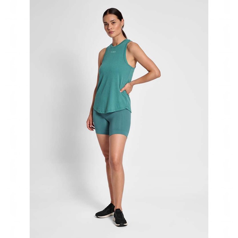 Dámské Kraťasy Hummel Tif Seamless Blankyt | 464167-697