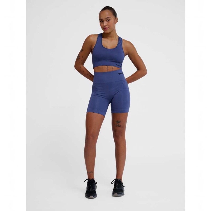 Dámské Kraťasy Hummel Tif Seamless Blankyt | 233831-386